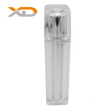 15ml 30ml 50ml 100ml stock silver elegant acrylic bottle with lotion pump or spray pump